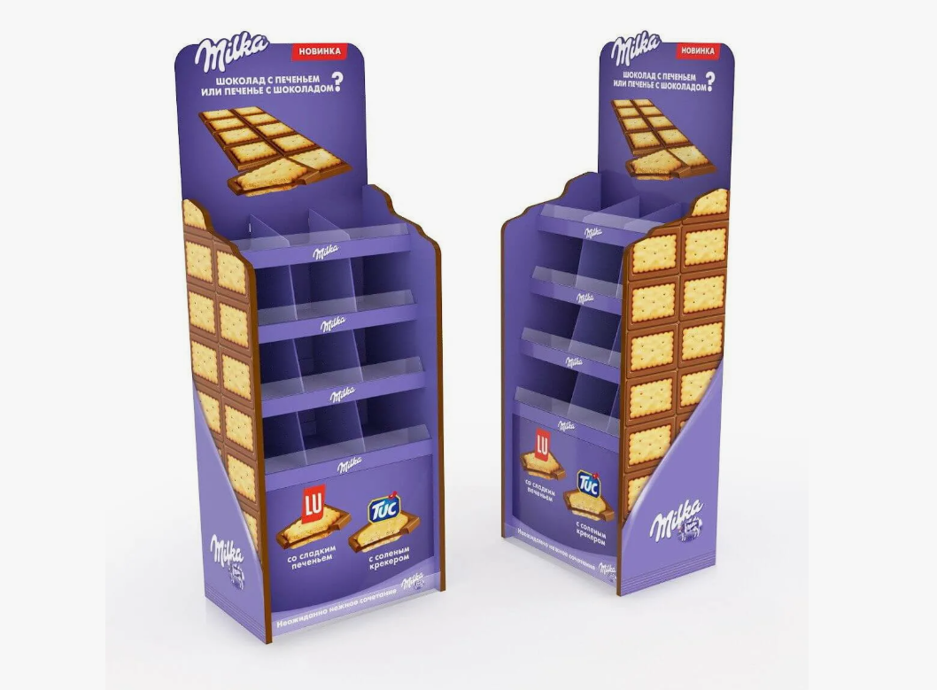 Картонные дисплеи (рекламные стойки и стенды) 4 Картонные дисплеи (рекламные стойки и стенды) 4